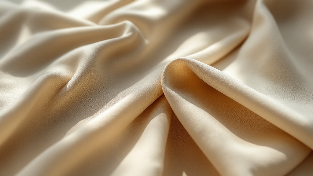 Fabric swatches showing lining materials in varying weights arranged on a cutting table
