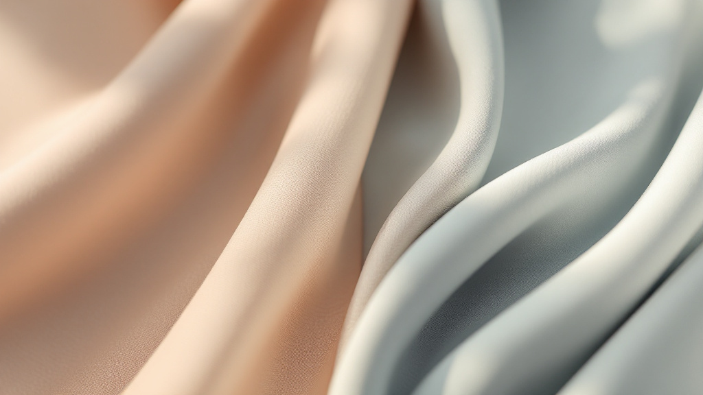 Close-up of two fabric swatches showing different print surface textures side by side